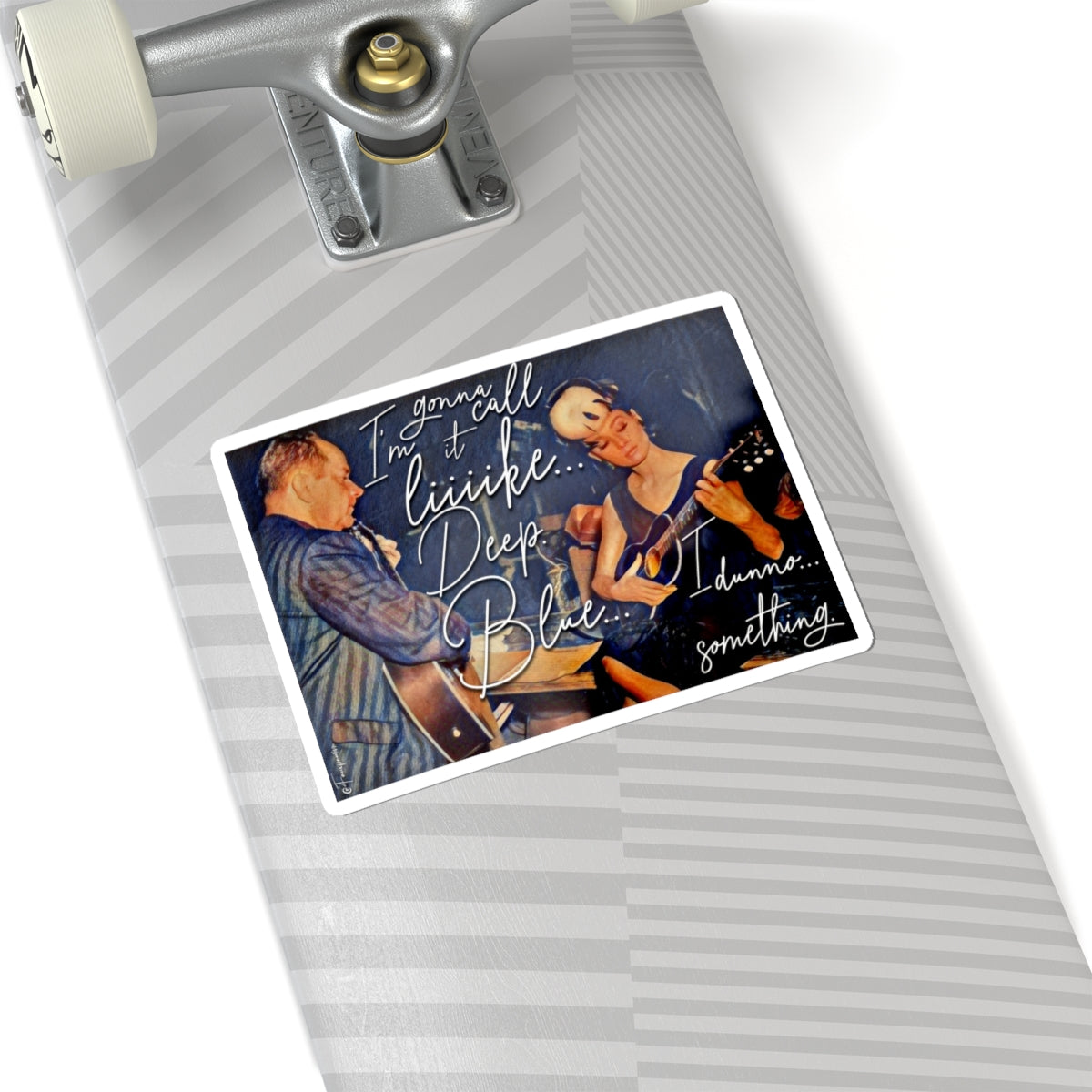 Deep Blue, Ellipsis - Sticker