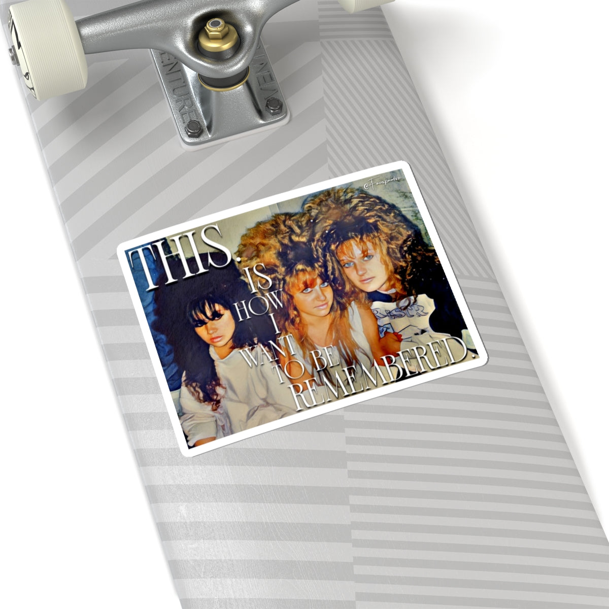 Aquanet Pantheon: Immortality in Hairspray - Sticker