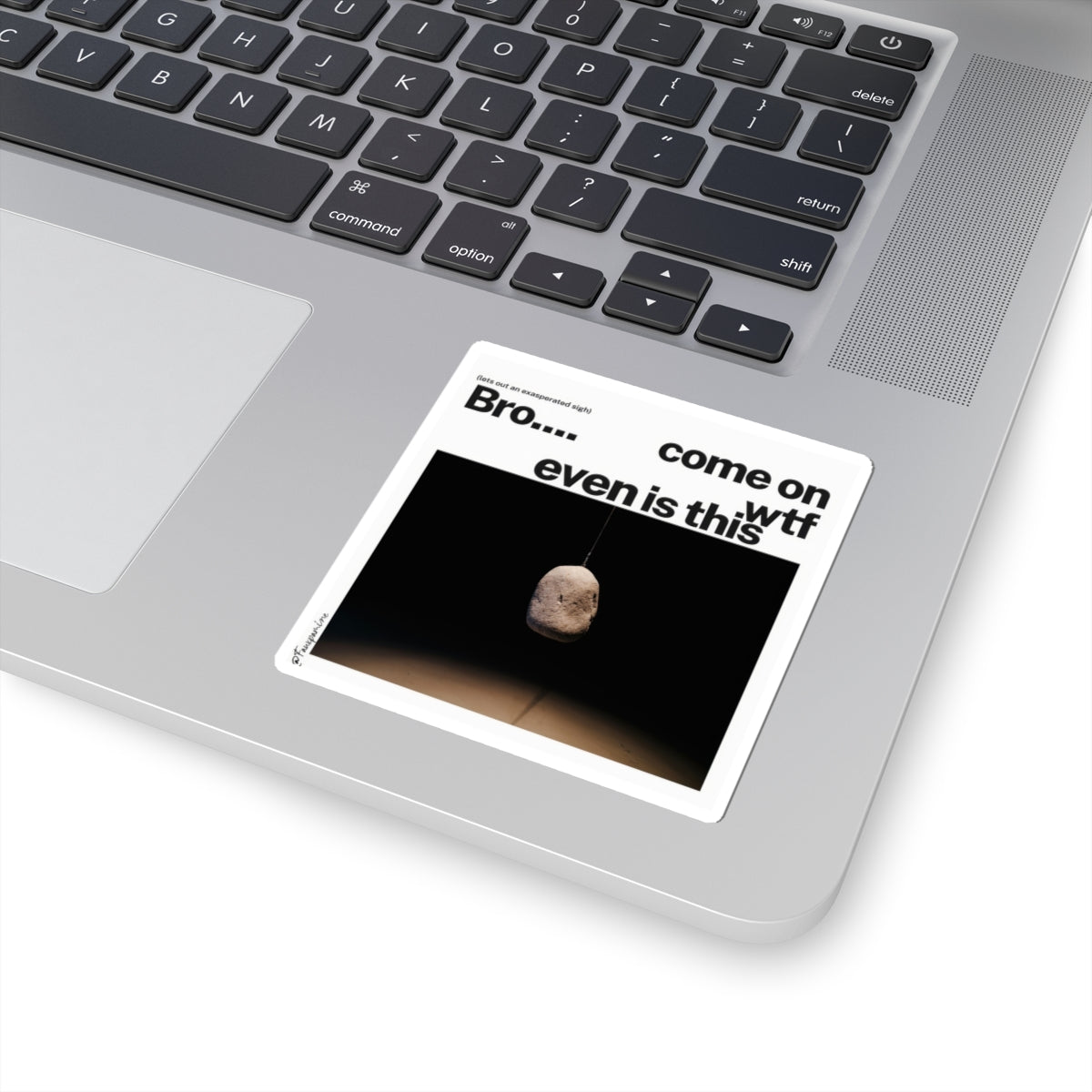 On the Ontology of the Hanging Stone - Sticker