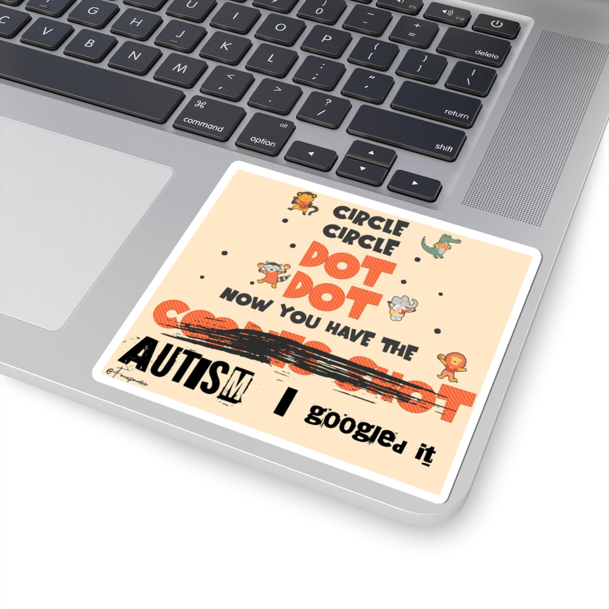 Dot Upon Dot, An Alchemy of Innocence and Ruin - Sticker