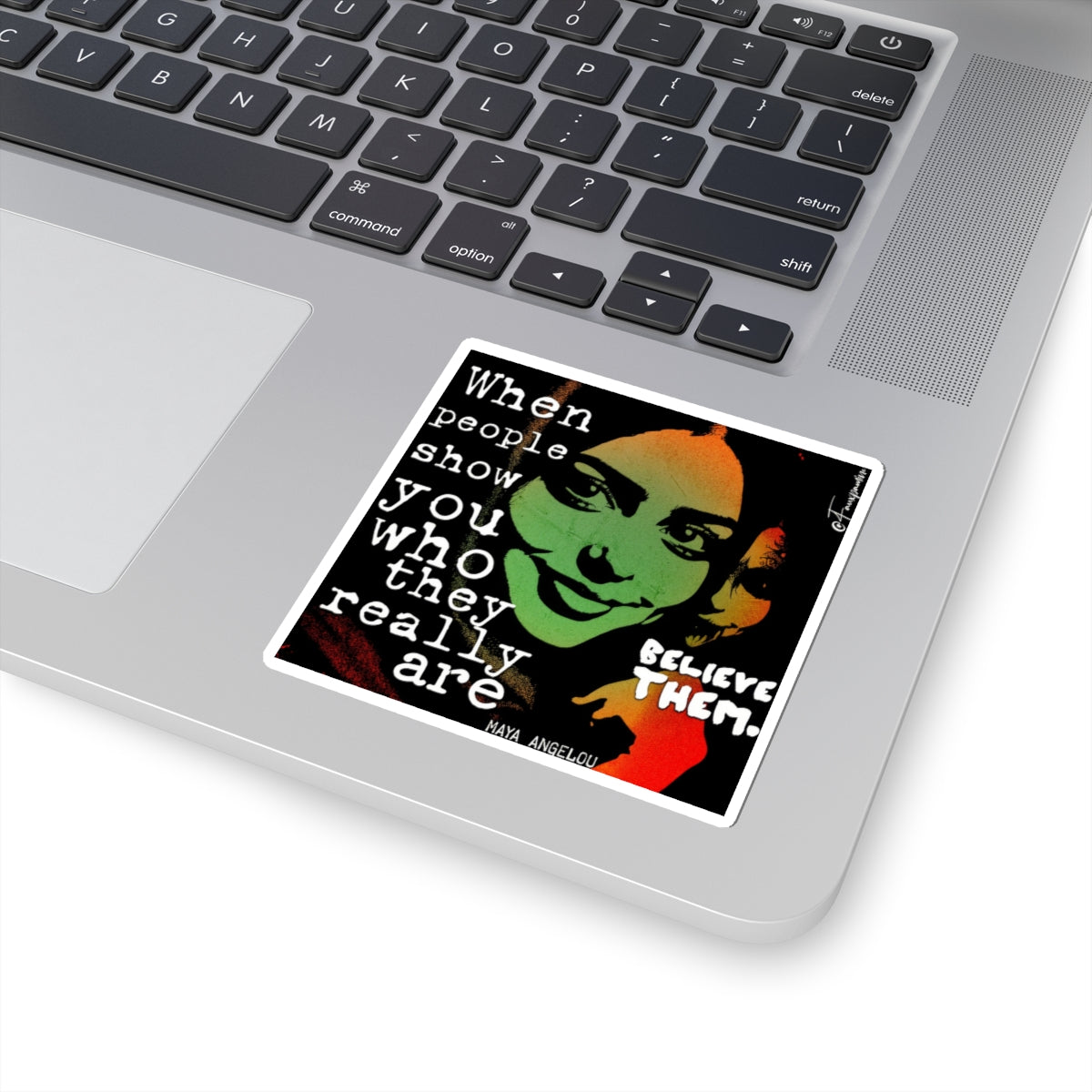 Stay Calm and Read Maya Angelou - Sticker