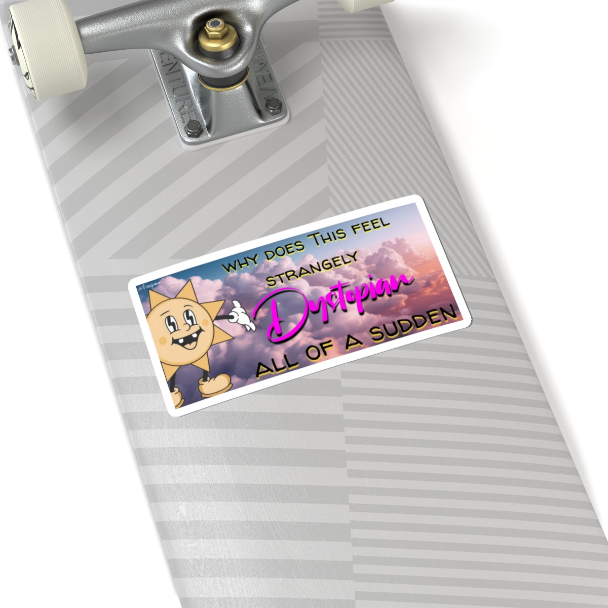Simulacrum with a Side of Sunshine - Sticker