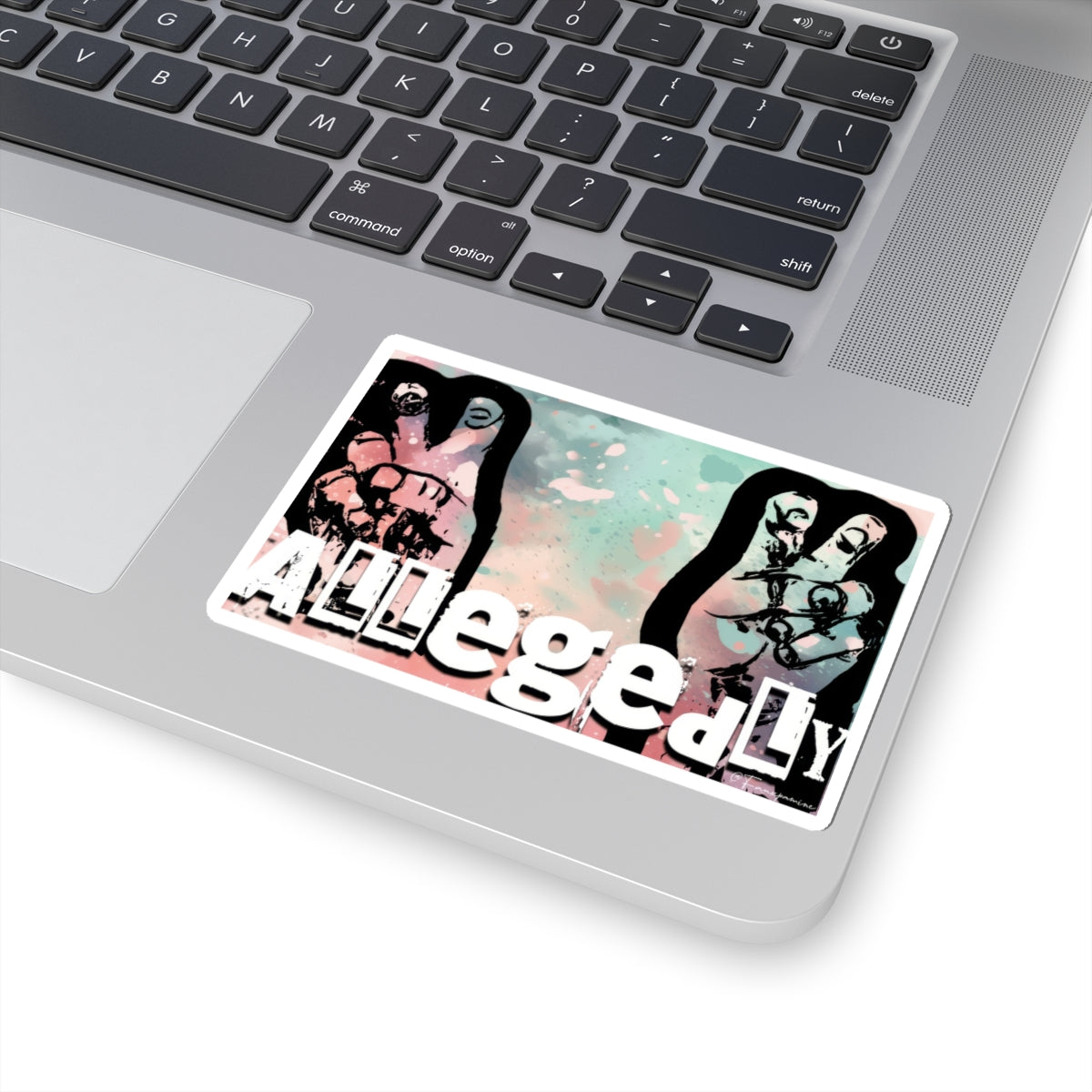 Air Quote Accusation - Sticker