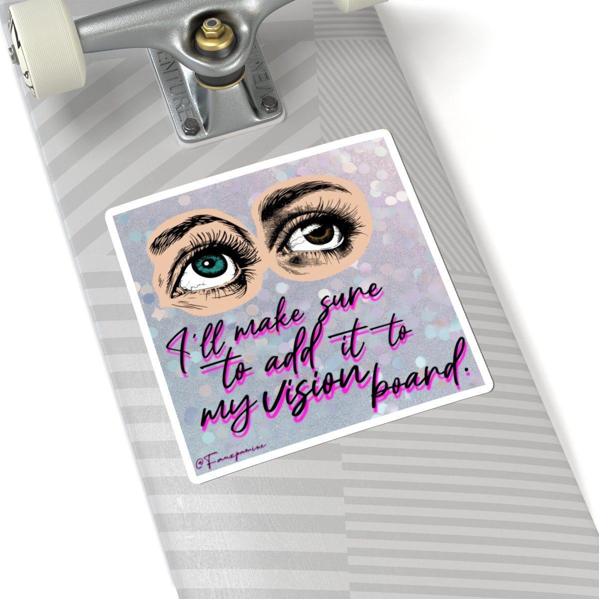 Manifest Delusion in Glittering Dissent - Sticker