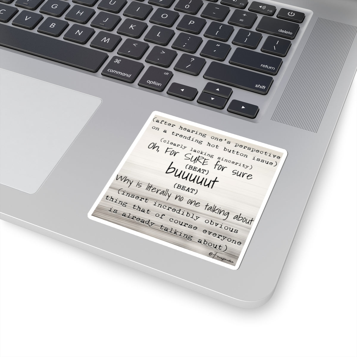 The Jeremiad of Belated Revelation - Sticker