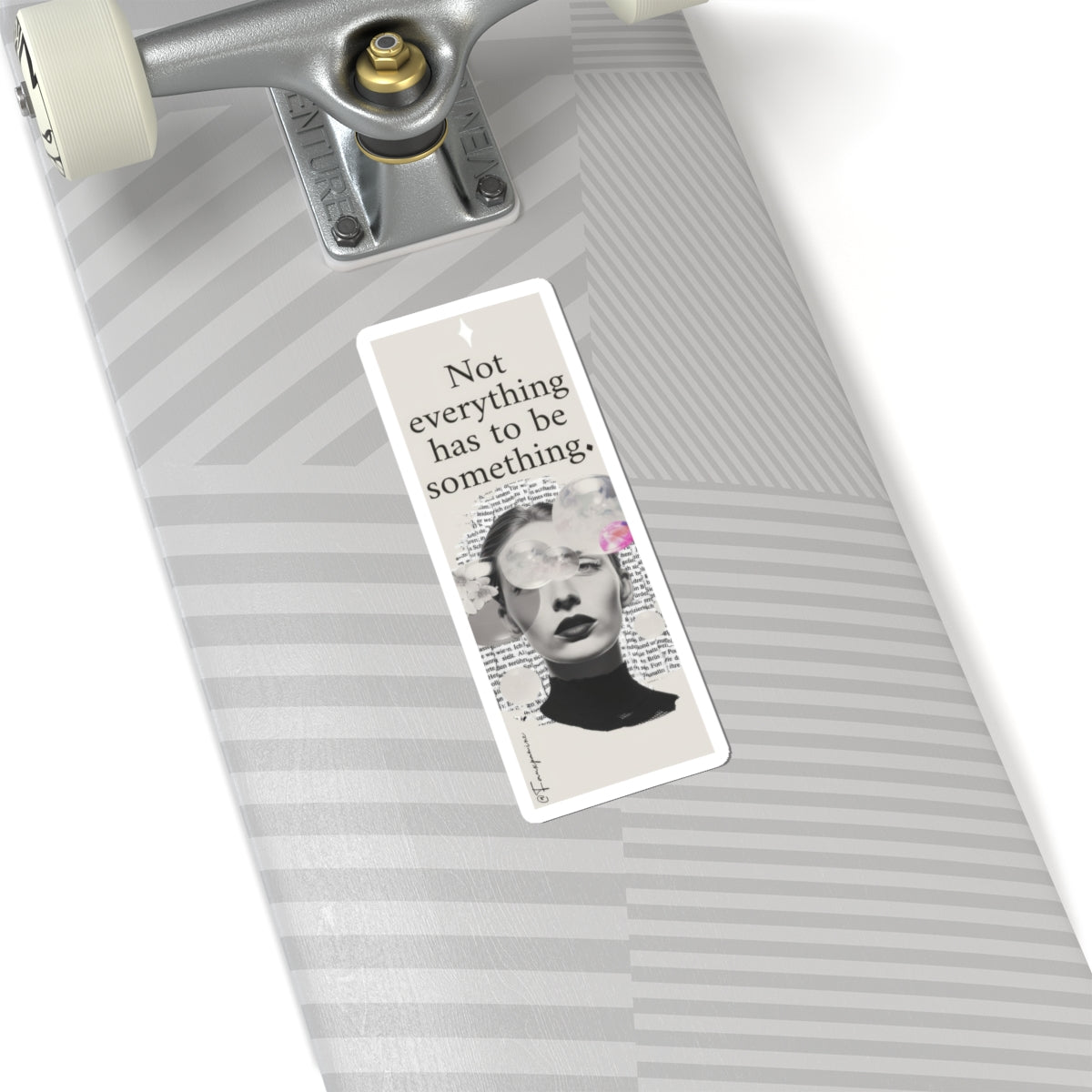 Bubbles Refuse Ontology - Sticker