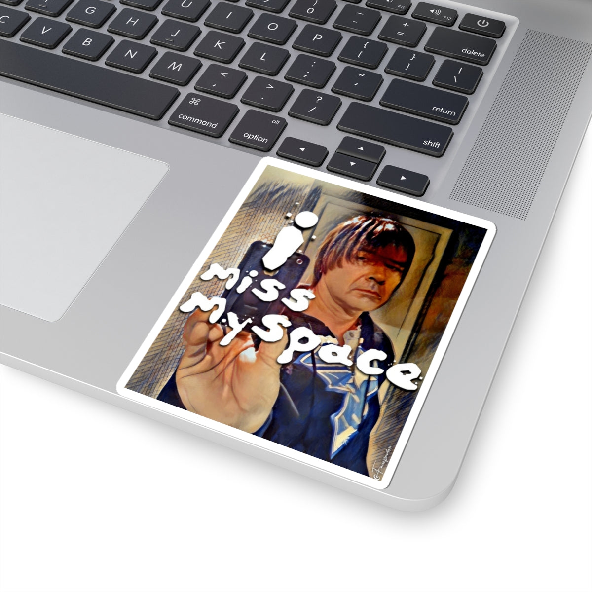 Elder Emo in the Mirror of MySpace - Sticker