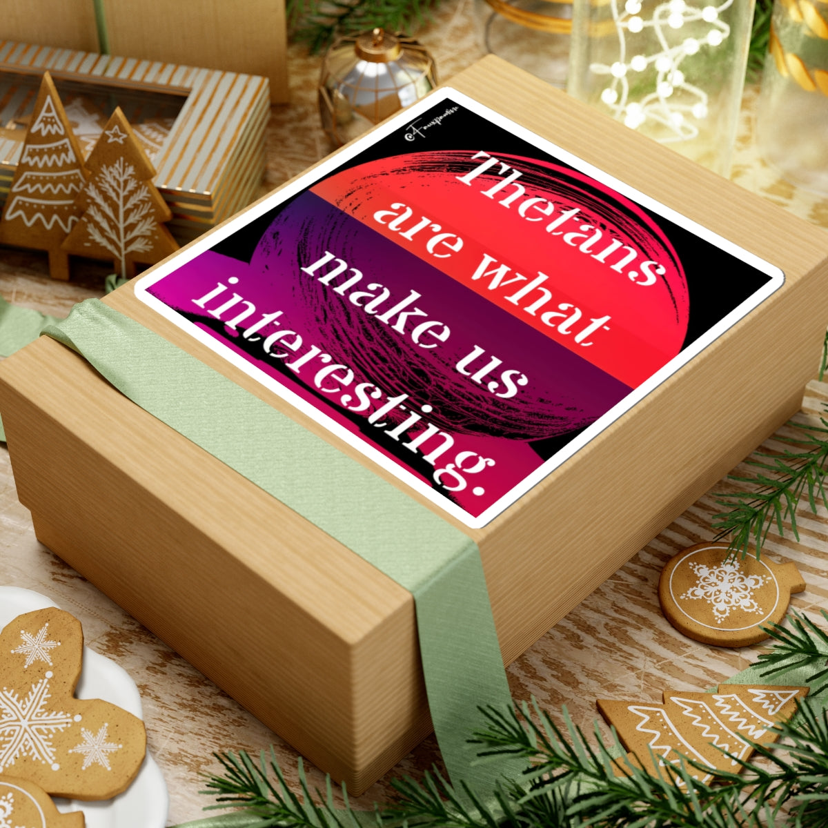 Thetans Are What Make Us Interesting - Sticker