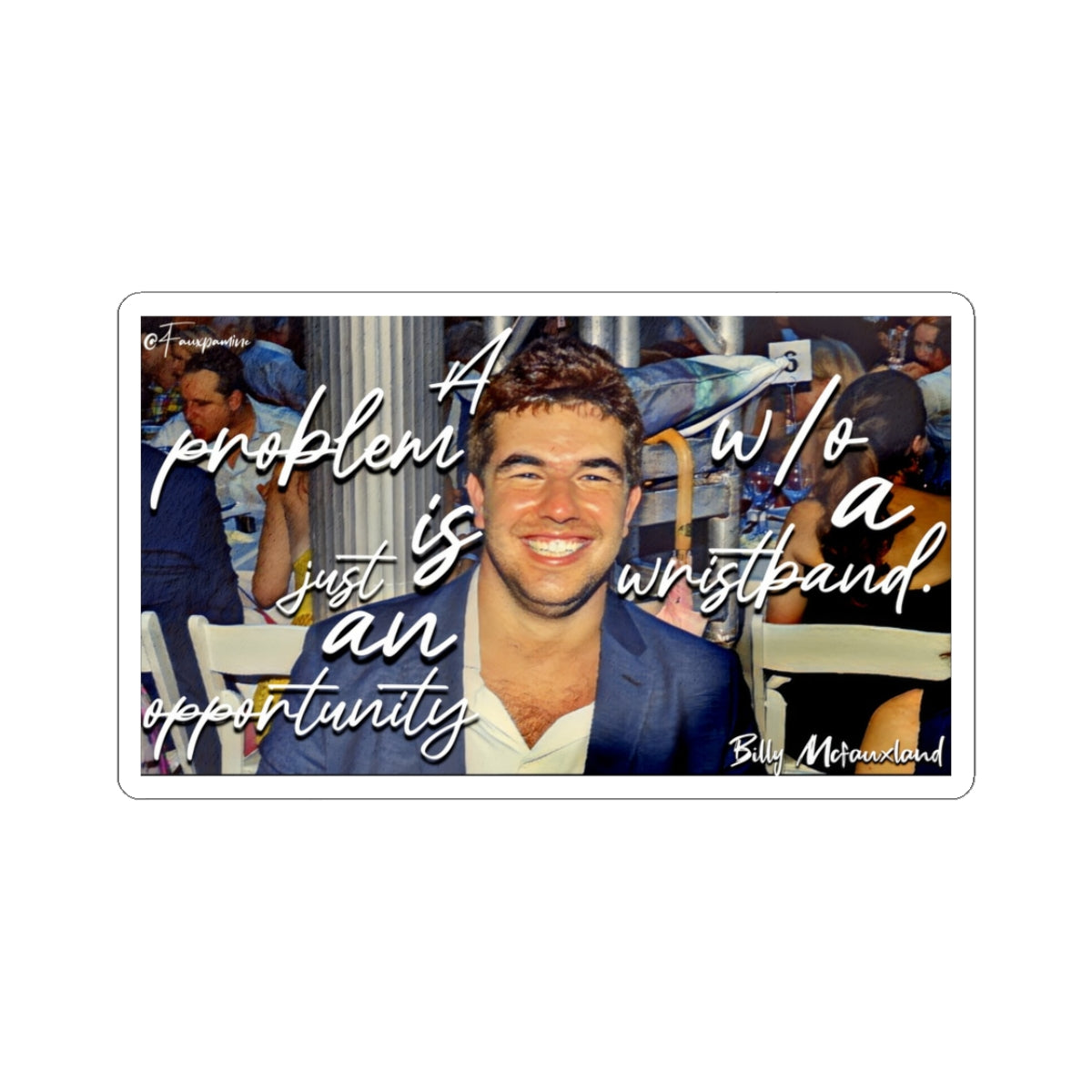Pigment-Slicked Schadenfreude  - Sticker