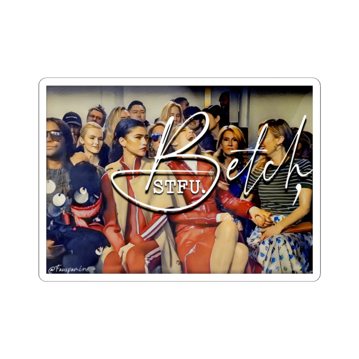 Zendaya & Blake (The Discourse of Disdain) - Sticker