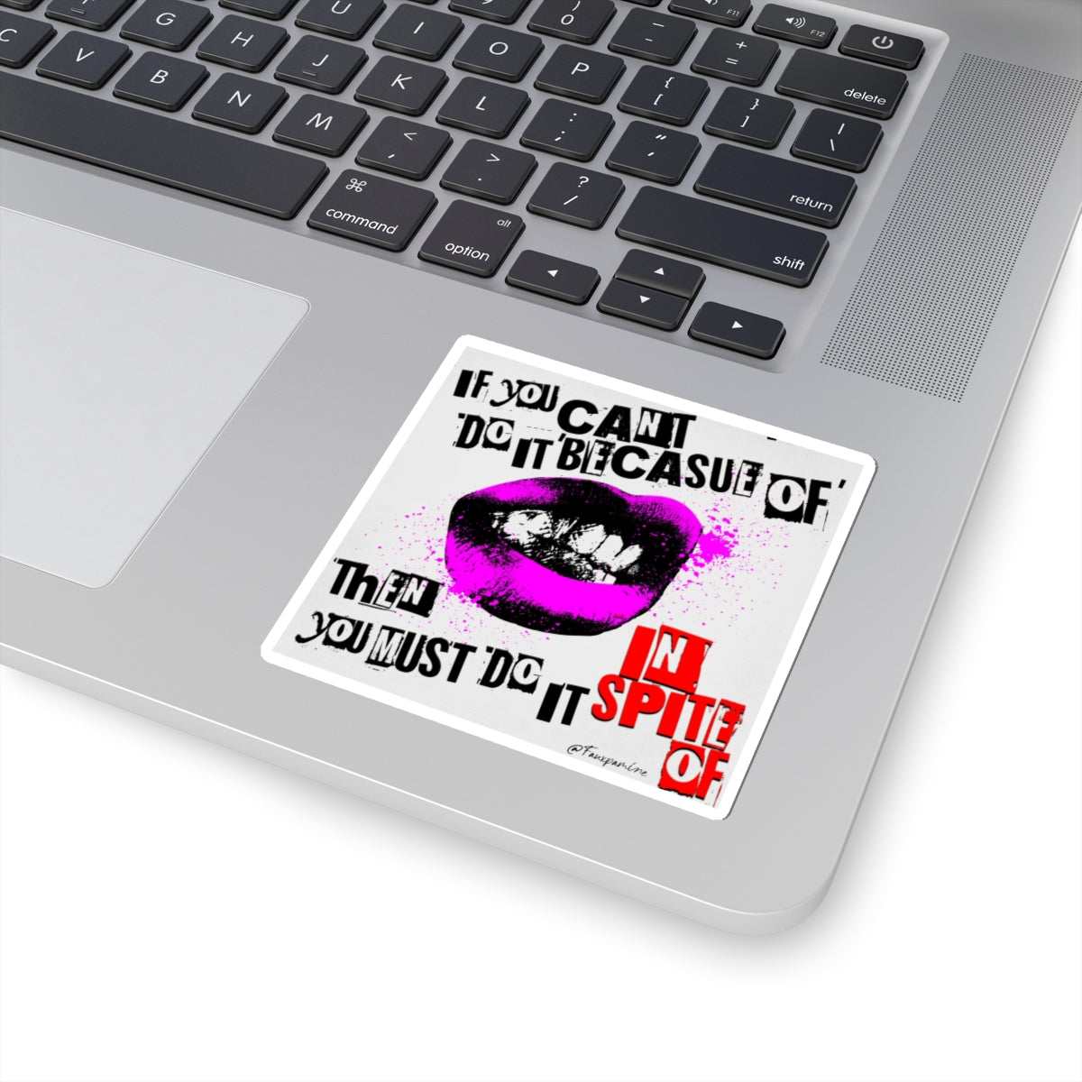 Teeth Against the Void - Sticker