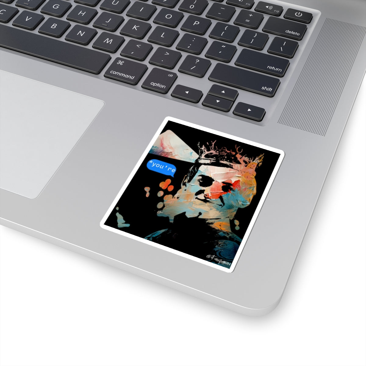 Oil-slick snobbery crowned in literacy trauma - Sticker
