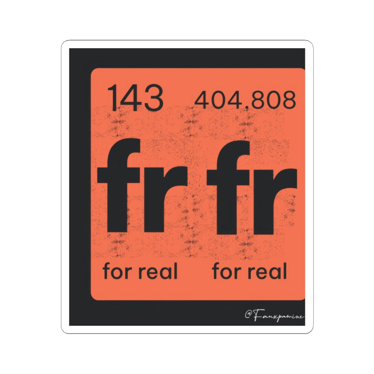 fr / fr - Sticker