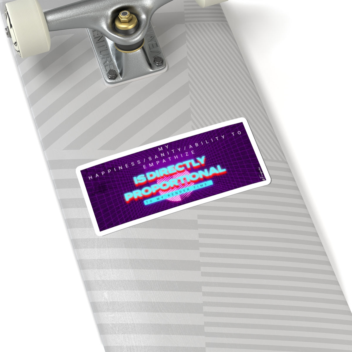 Is Directly Proportional - Sticker