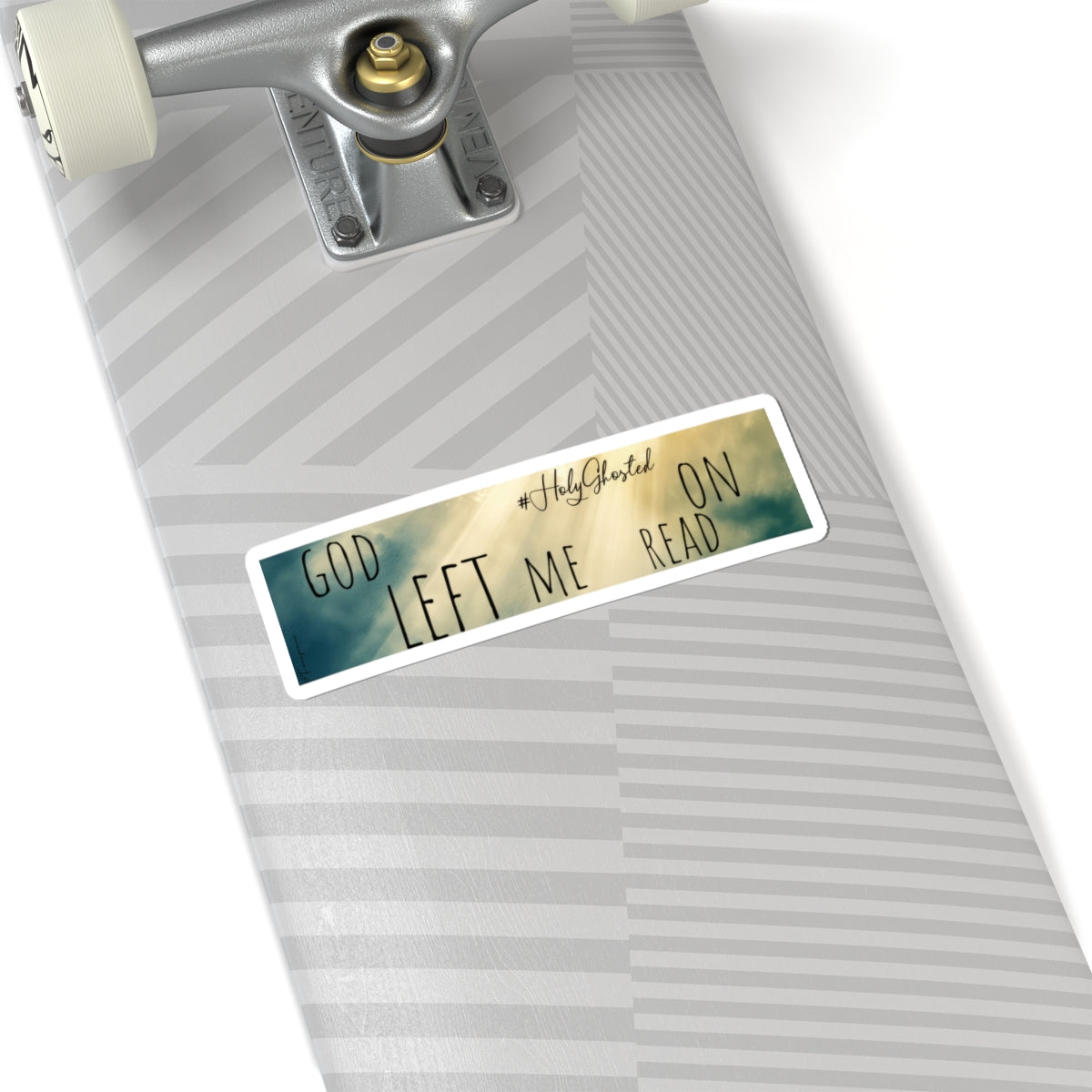 God Left Me on Read - Sticker