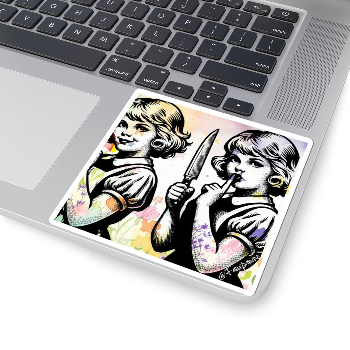Innocence with a Blade of Petals - Sticker