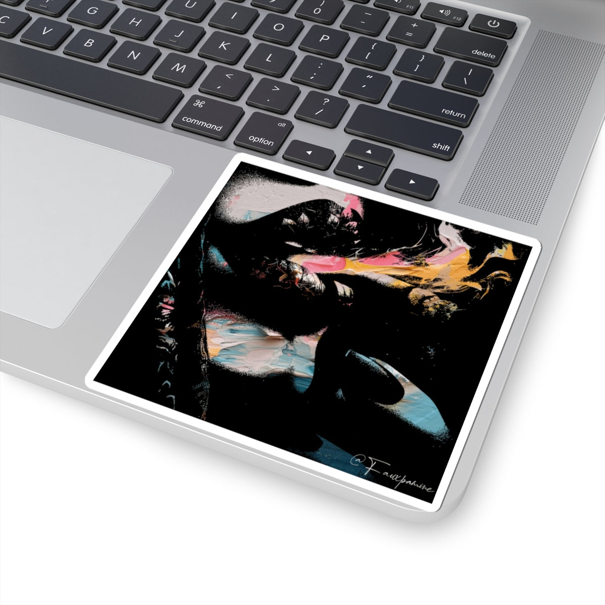 Smoking Cusp (with Painted Viscera) - Sticker