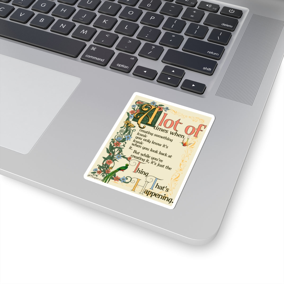 The Thing That Was Merely Happening - Sticker