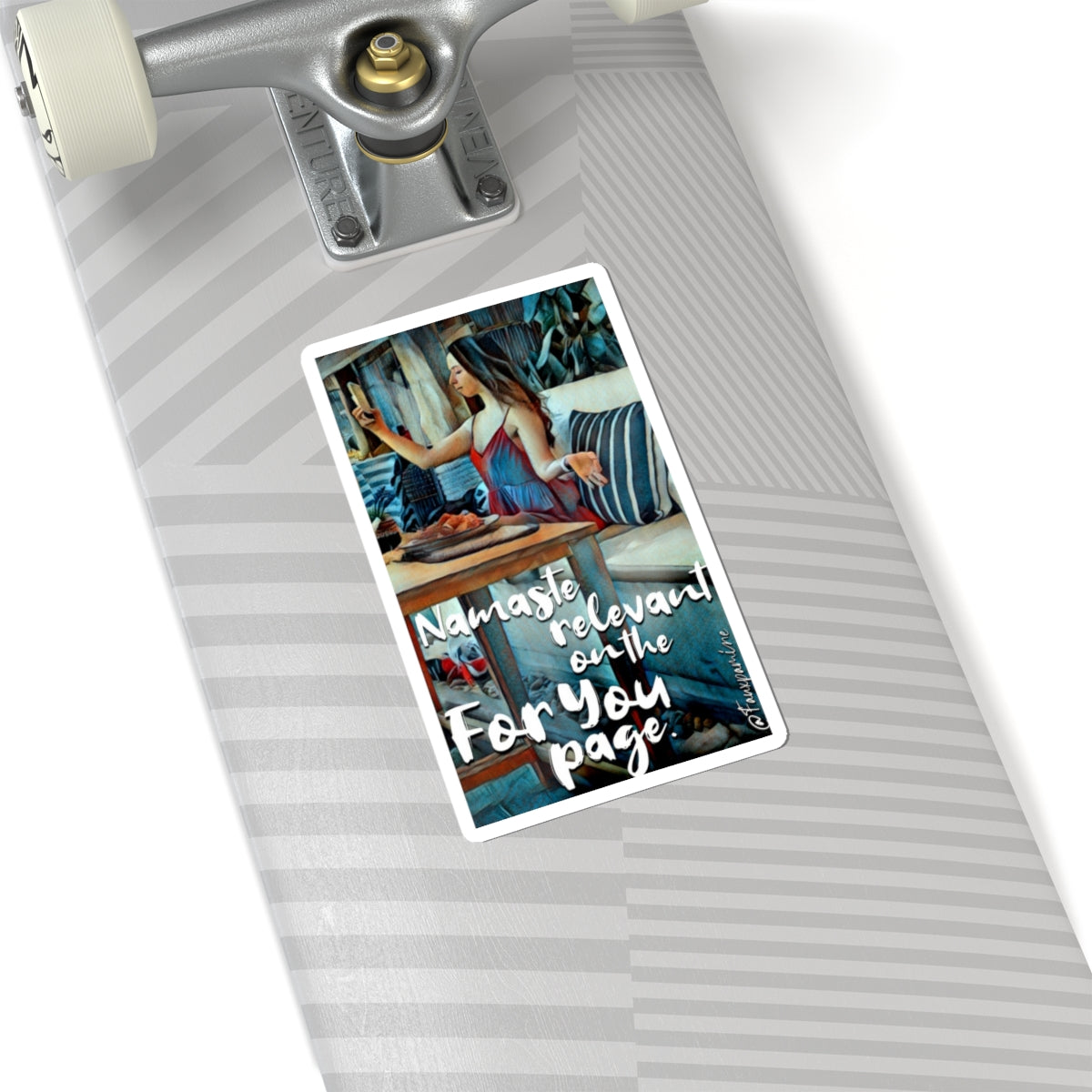 Namaste Relevant On The For You Page - Sticker