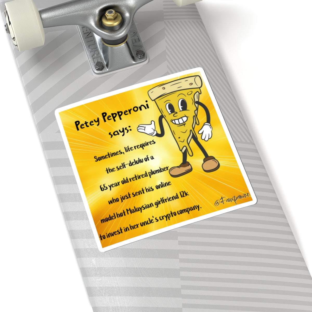A Sentient Slice - Sticker