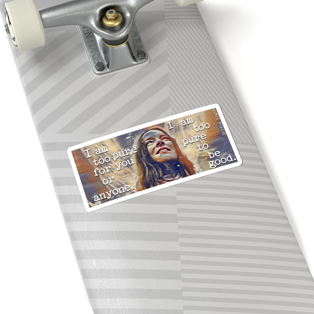 When I look up, I see Nothing - Sticker