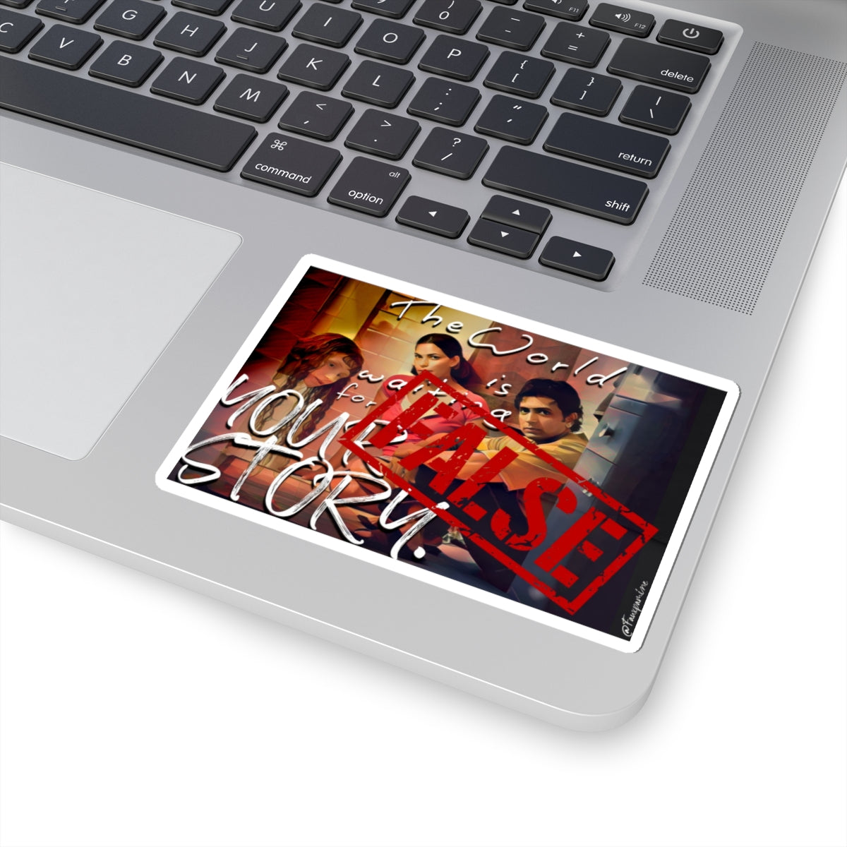 The world is waiting for your story - Sticker