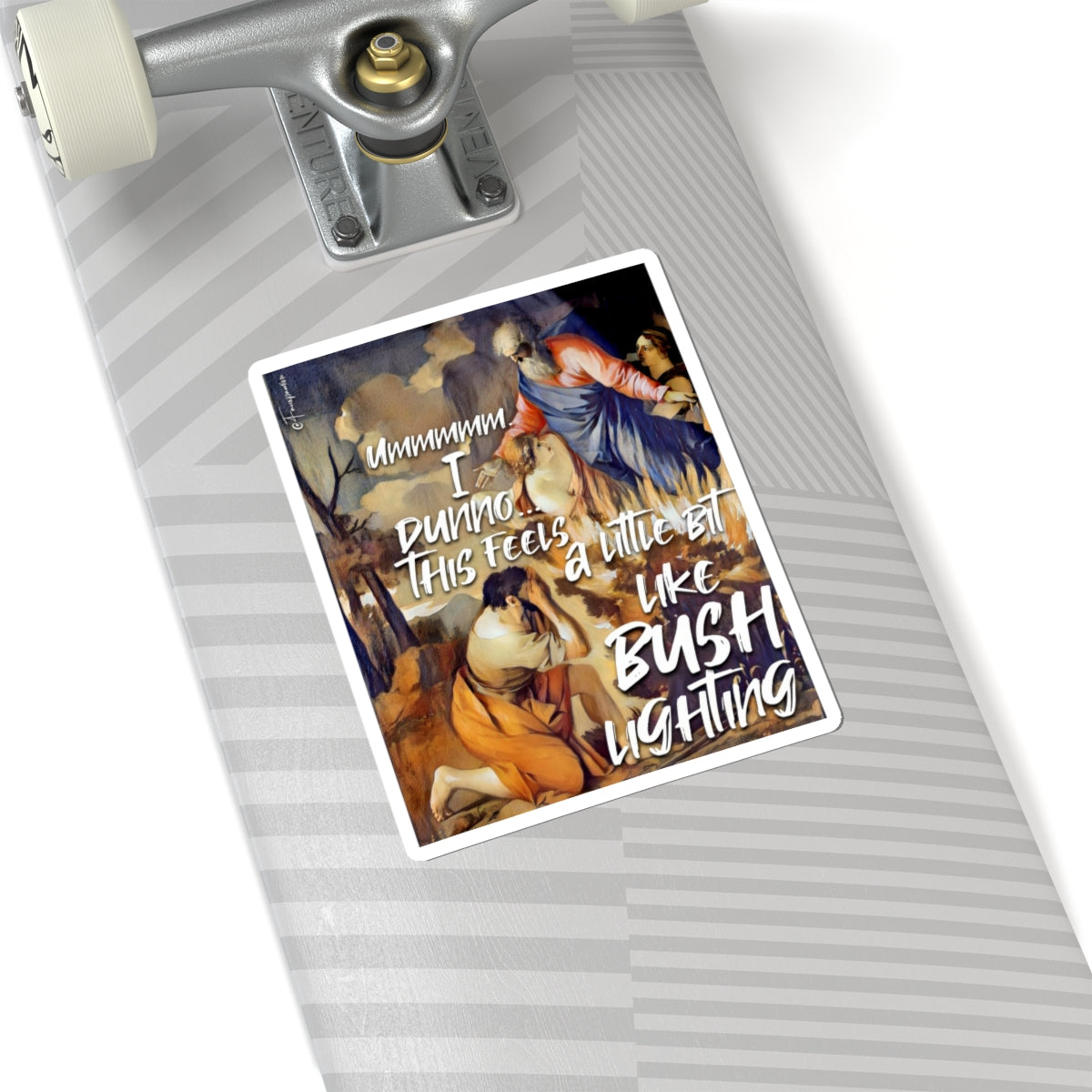 Gaslit by God (Exodus Redacted) - Sticker
