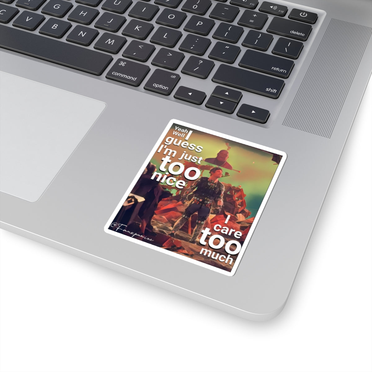 The Burden of the Digital Titan - Sticker