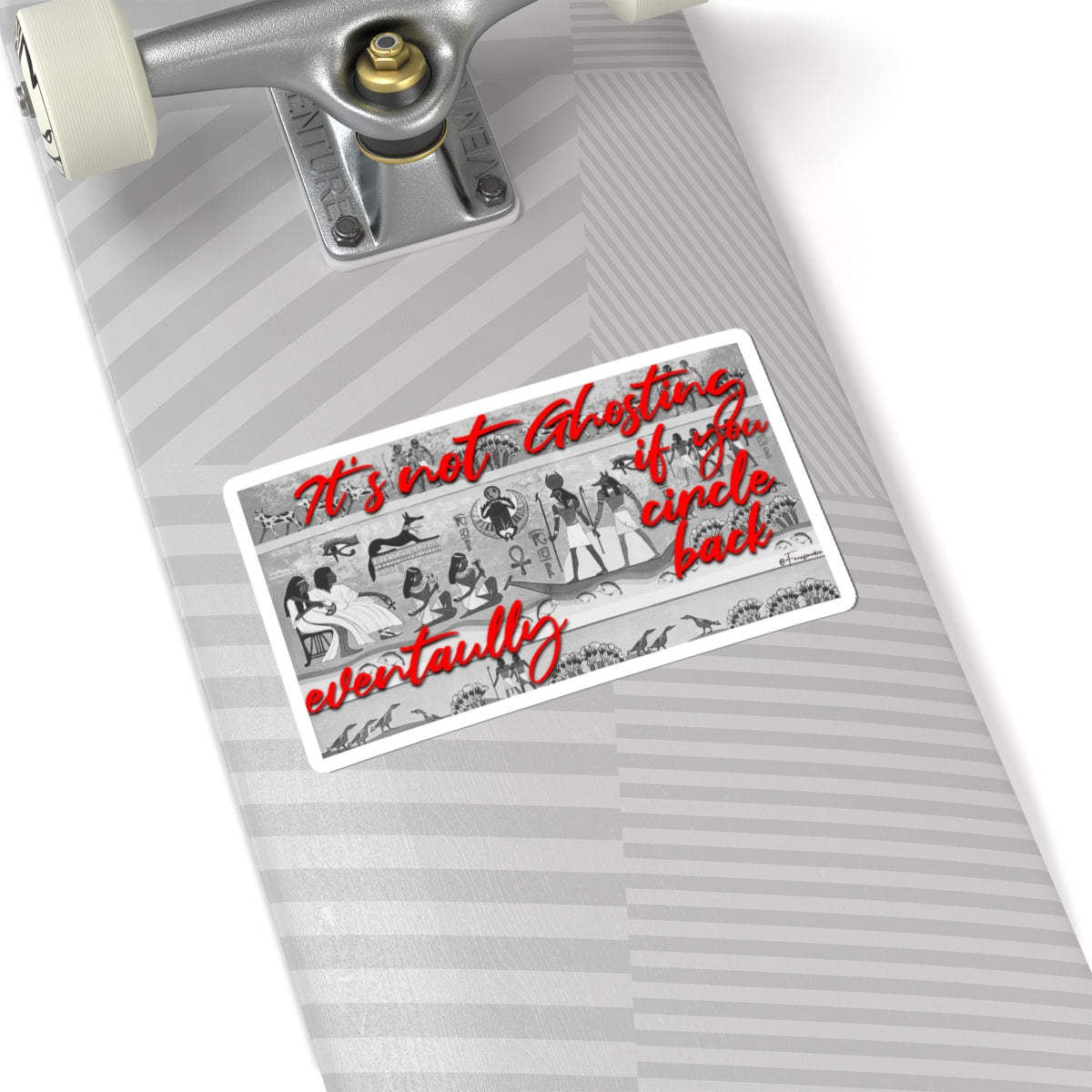 Denial is a River in Egypt - Sticker