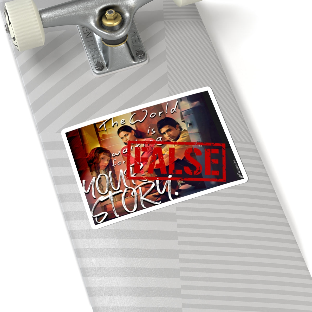 The world is waiting for your story - Sticker
