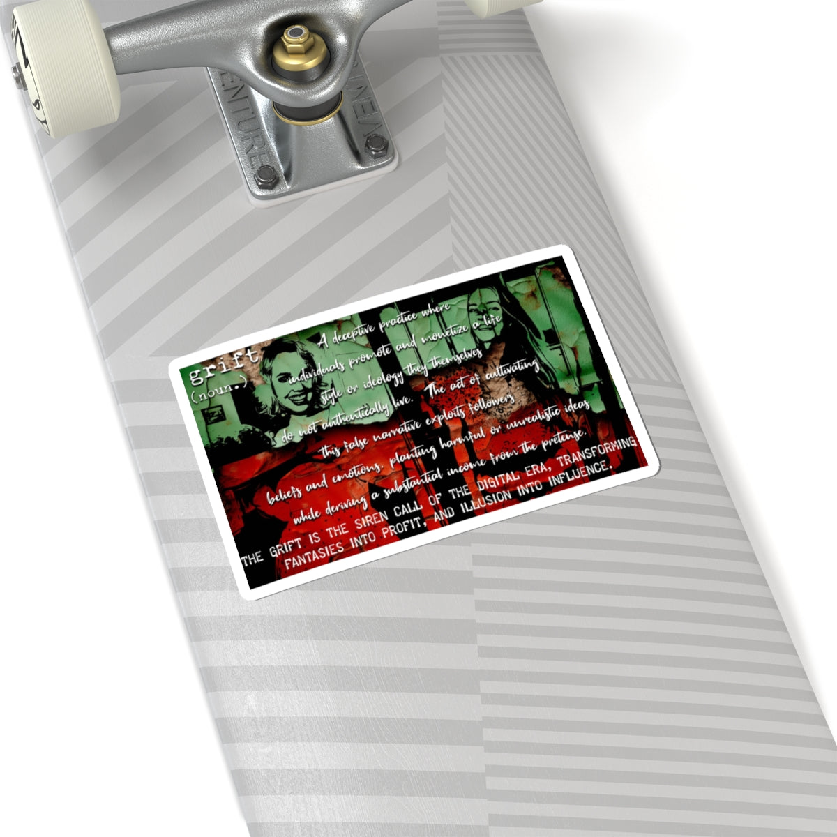 Grift (n.) - Sticker