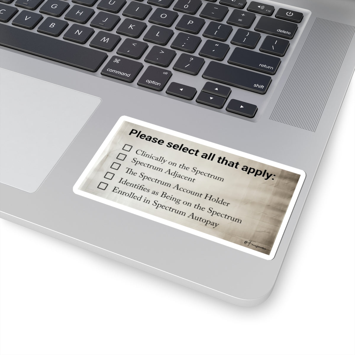 Select All That Apply - Sticker